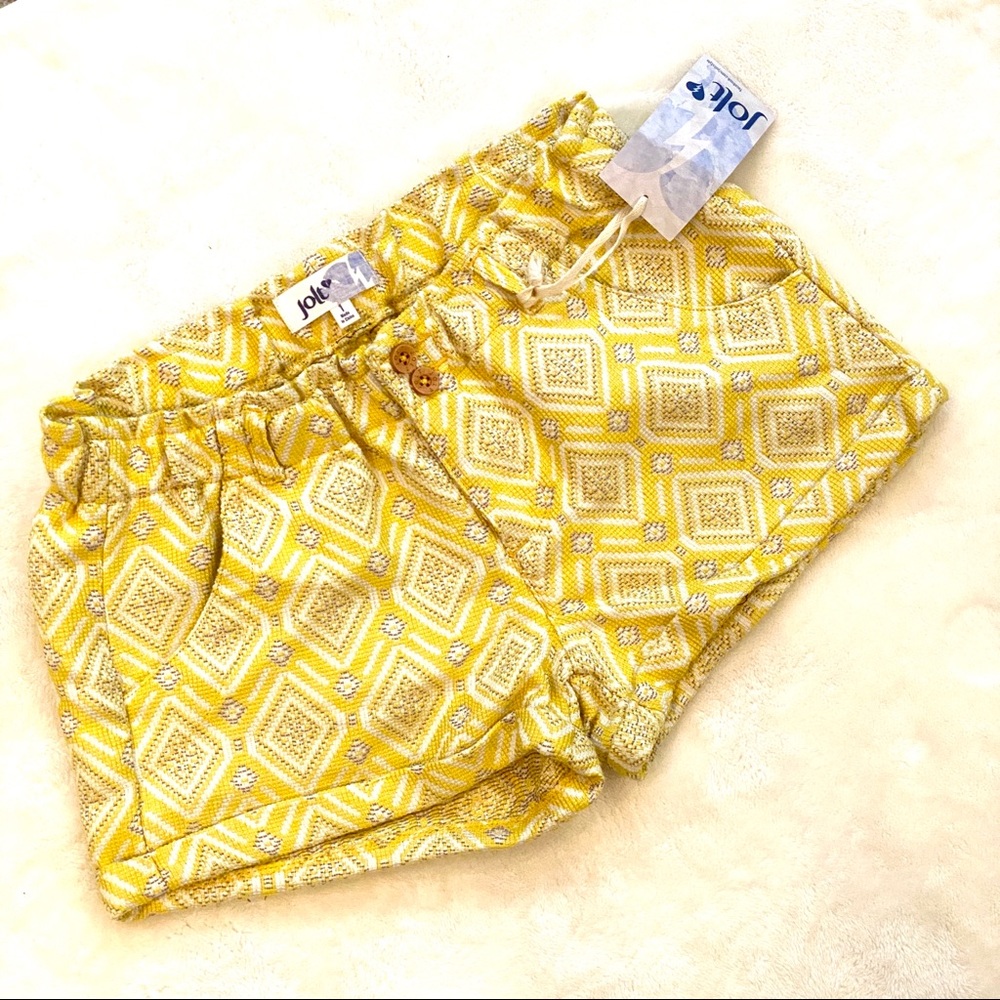 Jolt 2.5” diamond print woven shorts size 1